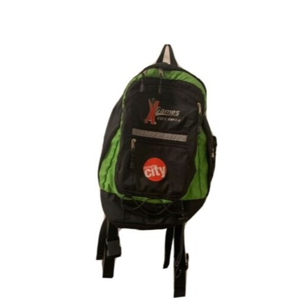ESPN Other - Vintage Circuit City X Games ESPN Backpack Bag Sack Multi-Color
